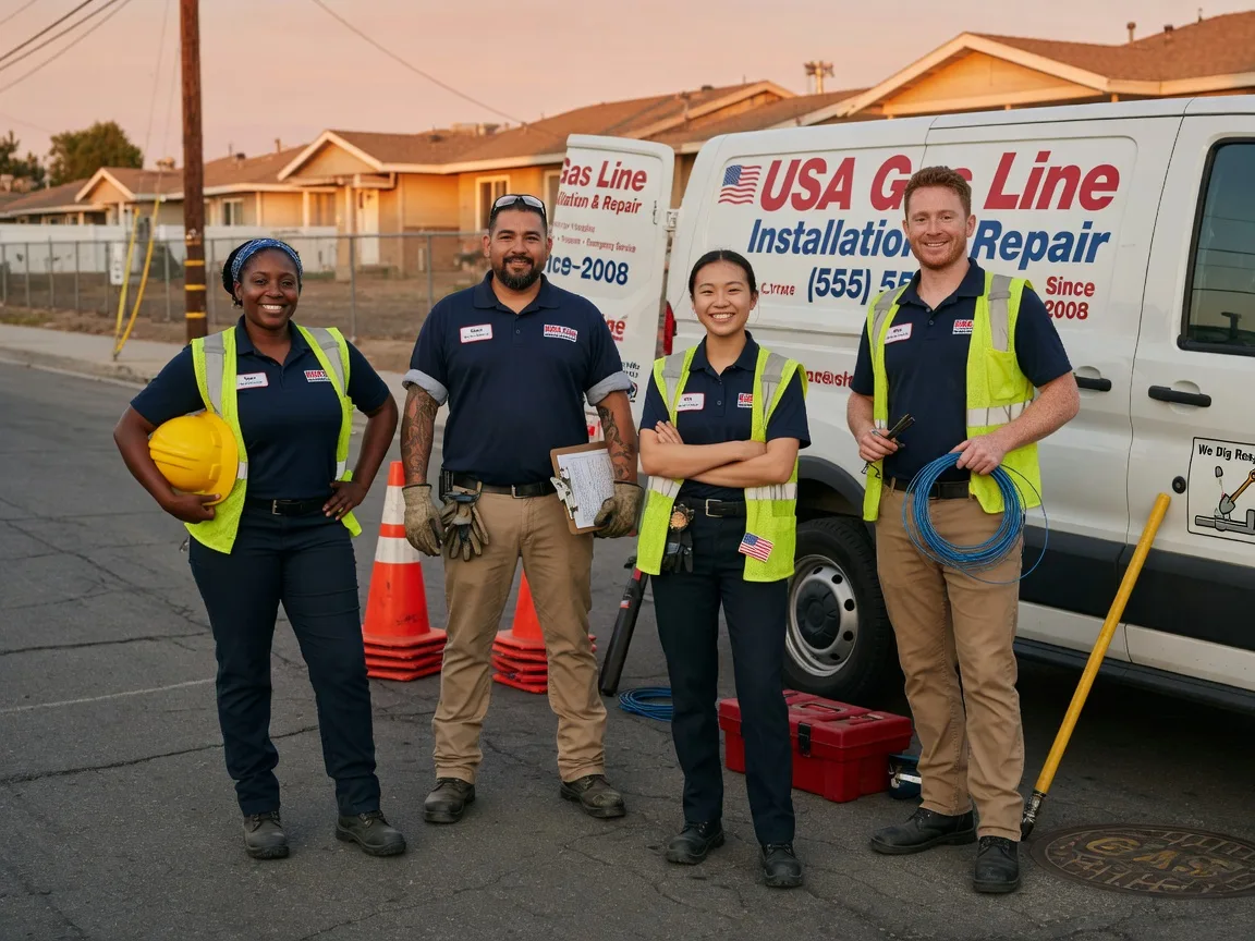 Gas Line Installation company in Elmira, CA